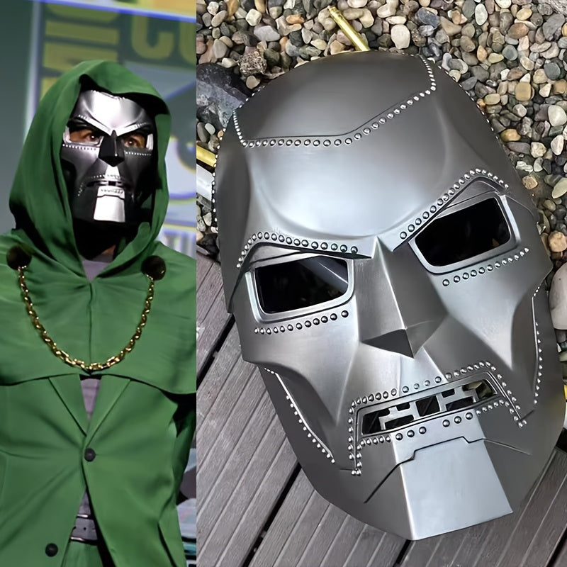 MARVEL Avengers Latest Boss Doctor Doom Mask Wearable Cosplay Model MARVEL Avengers Latest Boss Doctor Doom Mask Wearable Cosplay Model