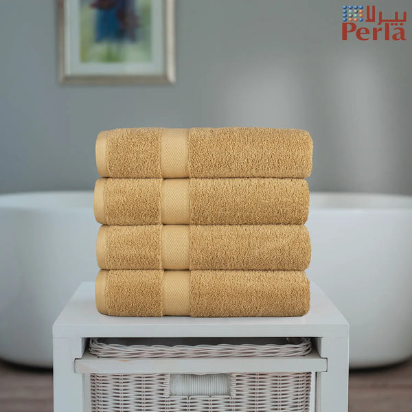 Towel Perla 4Pcs set (69x137) Bath Towel Sand