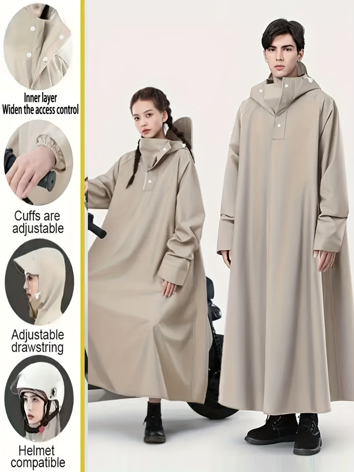 Womens AllSeason Hooded Raincoat-AML101789