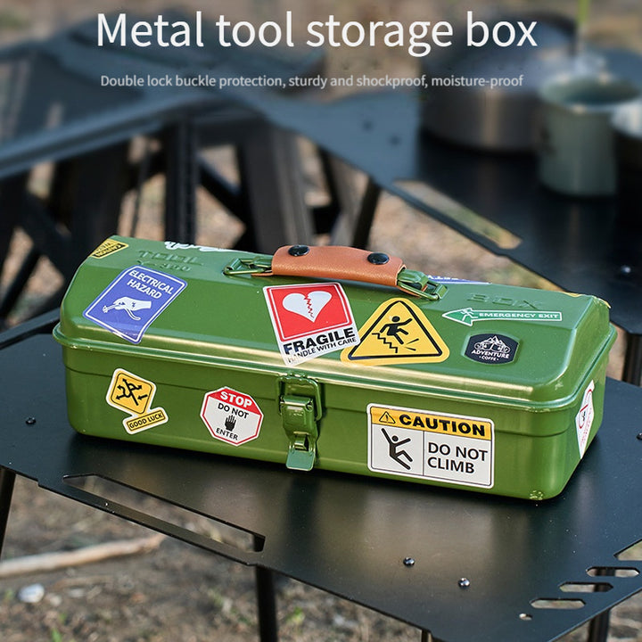 Portable Metal Outdoor Toolbox NJ7557