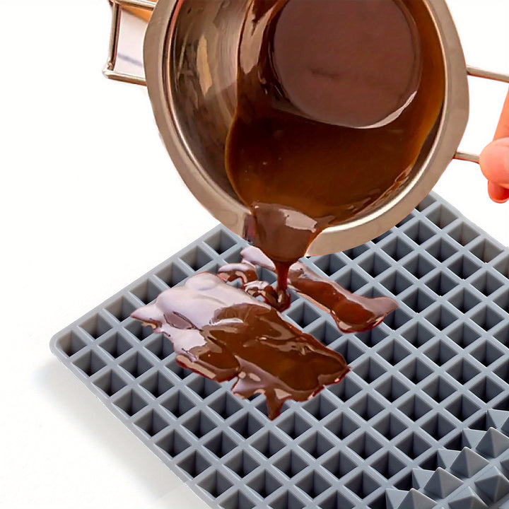 1/2/6pcs Non-Stick Silicone Pyramid Cooking Mat for Baking, Microwave ...