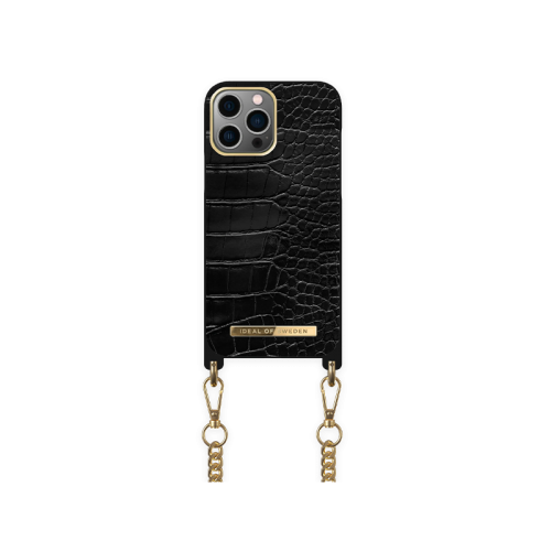 IDeal Of Sweden Atelier Case For IPhone 14 Pro Max - Jet Black Croco