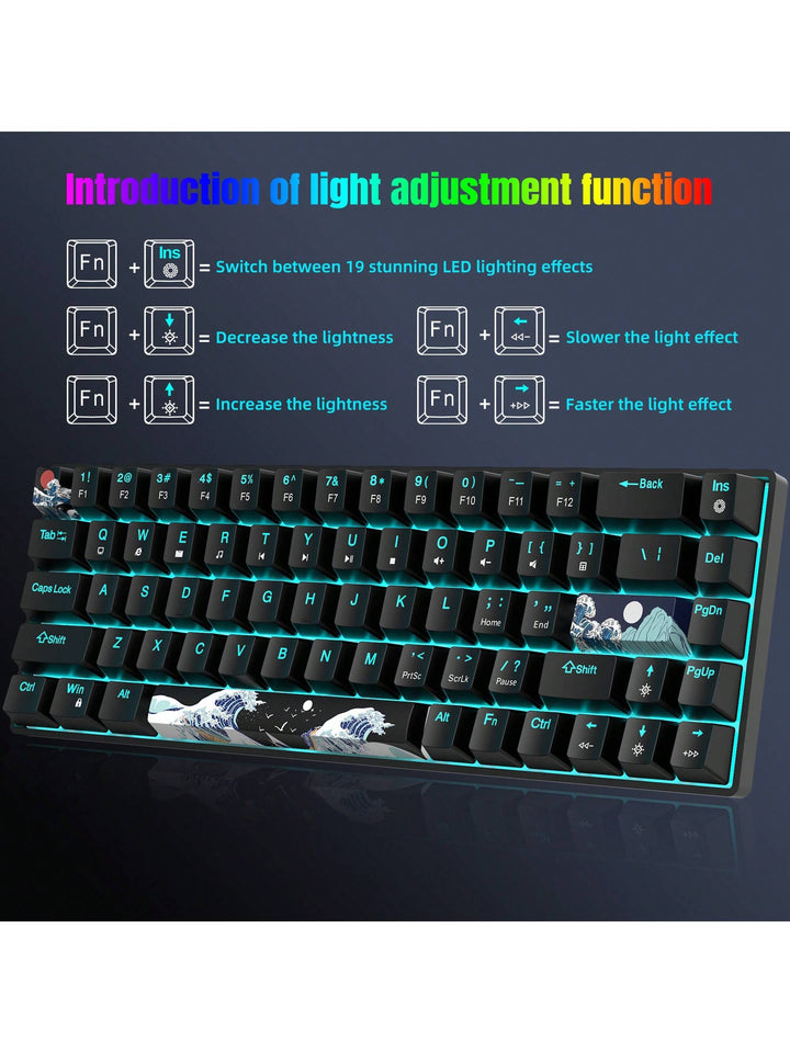 HXSJ 60% Gaming Mechanical Keyboard - JI2C – SOOOQ