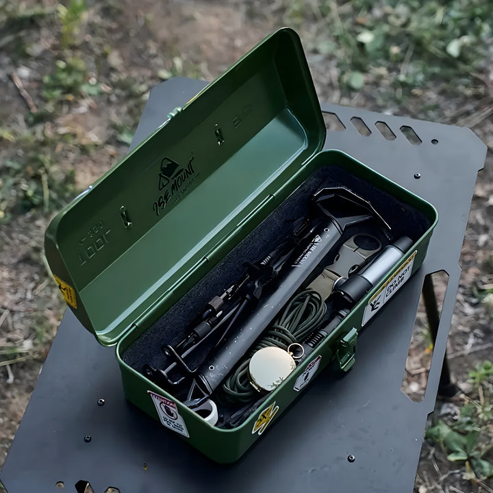 Portable Metal Outdoor Toolbox NJ7557