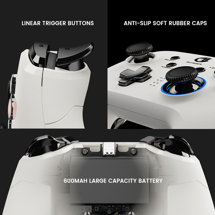 GameSir T4Pro Wireless Gaming Controller for PC/Switch/Android/iOS - T ...