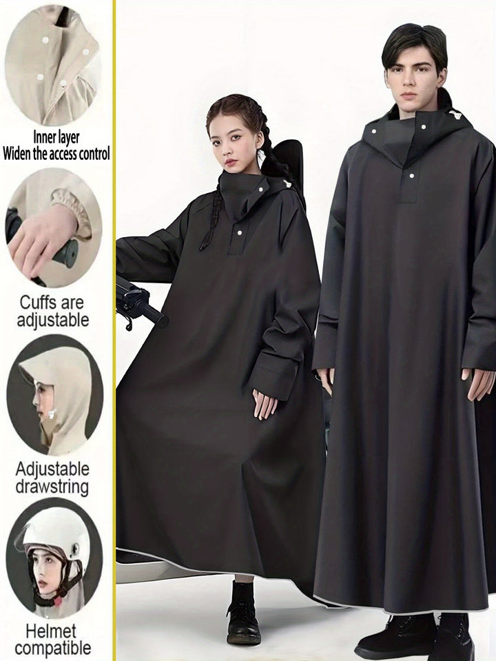 Womens AllSeason Hooded Raincoat-AML101789