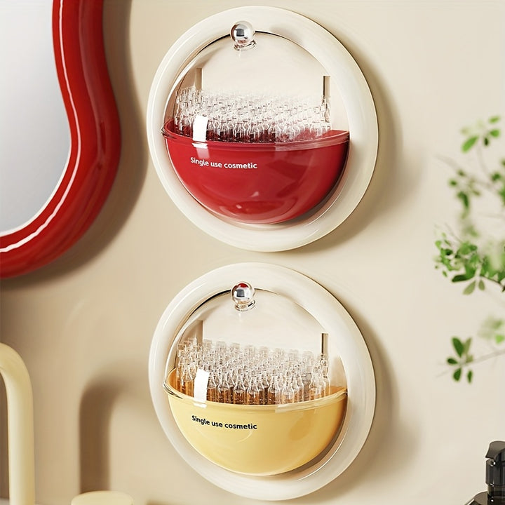 NoDrill Wall Makeup Organizer-AML101381