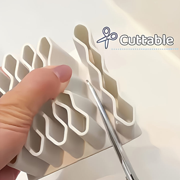 XL 32Item MultiFunctional Wave Desk Organizer-AML1011001