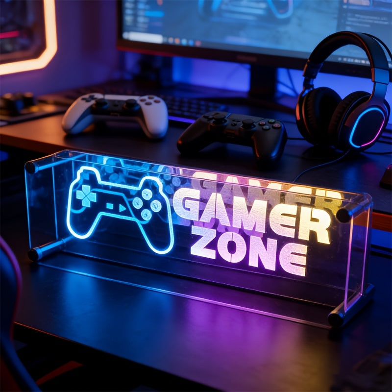 RGB Gaming Atmosphere Light, LED Desktop Decoration Lamp for Gaming ...