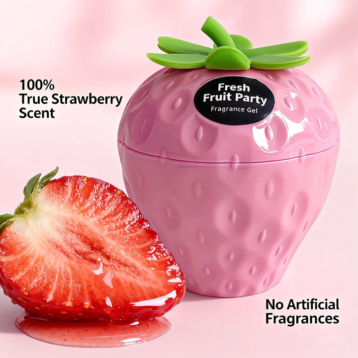 Strawberry Solid Air Freshener-AML10190