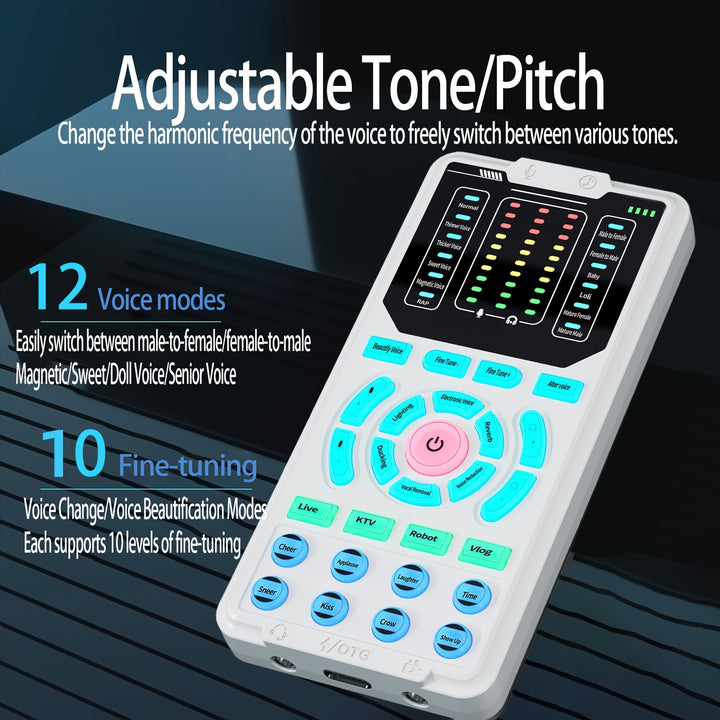 Universal Voice Changer Realtime Effects for Gaming  Meetings-AML101412