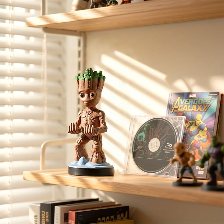Marvel'S Creative Groot Phone And Game Controller Stand, a Charming ...