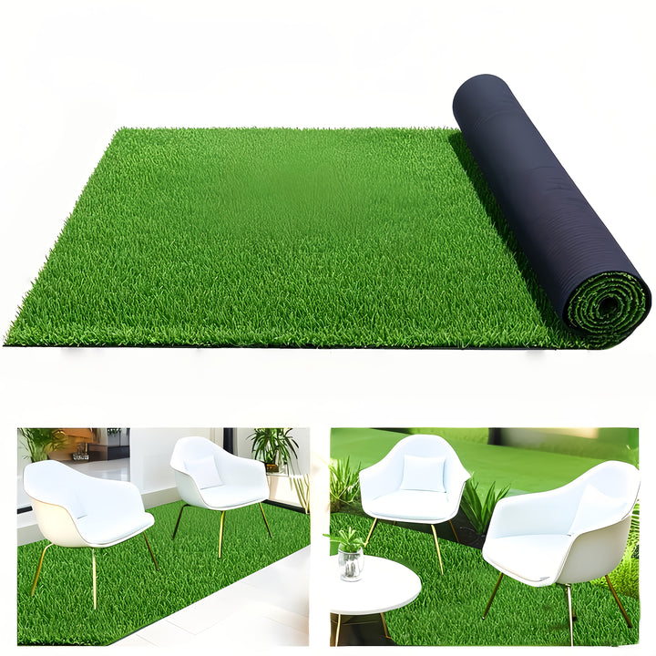 3 Rolls, Single 200cm*50cm=78.74in*19.68in Realistic Artificial Grass ...