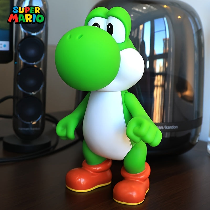Moveable Mario 1/4pcs Oversized Super Mario figurine keychain. Measuring 22.86cm. It ...