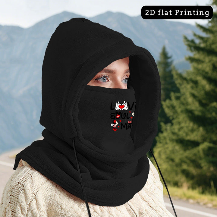 Minnie Mouse Winter Hat  Mask Set-AML101777