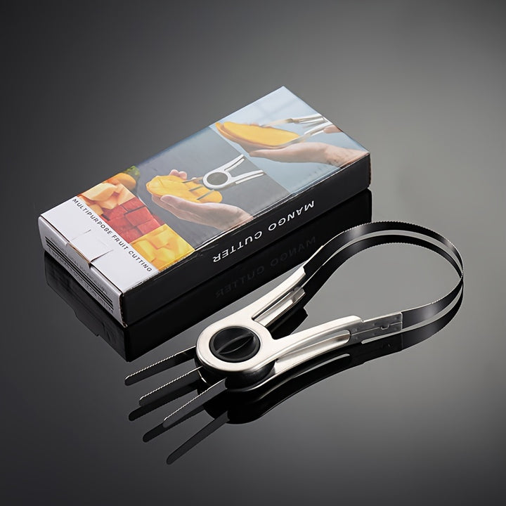 1pc Stainless Steel Mango Cutter Creative Fruit Peeler Mango Slicer ...