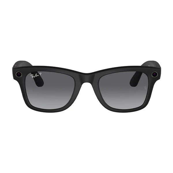 Ray-Ban Meta Wayfarer Smart Glasses with Meta Ai Shiny Black