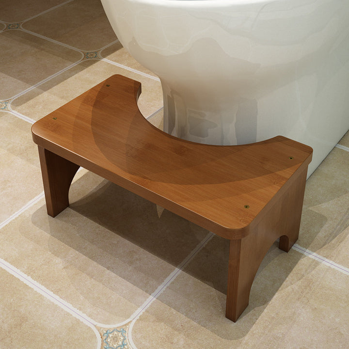 Heavy-Duty Toilet Footrest Stool with Non-Slip Base - SA02