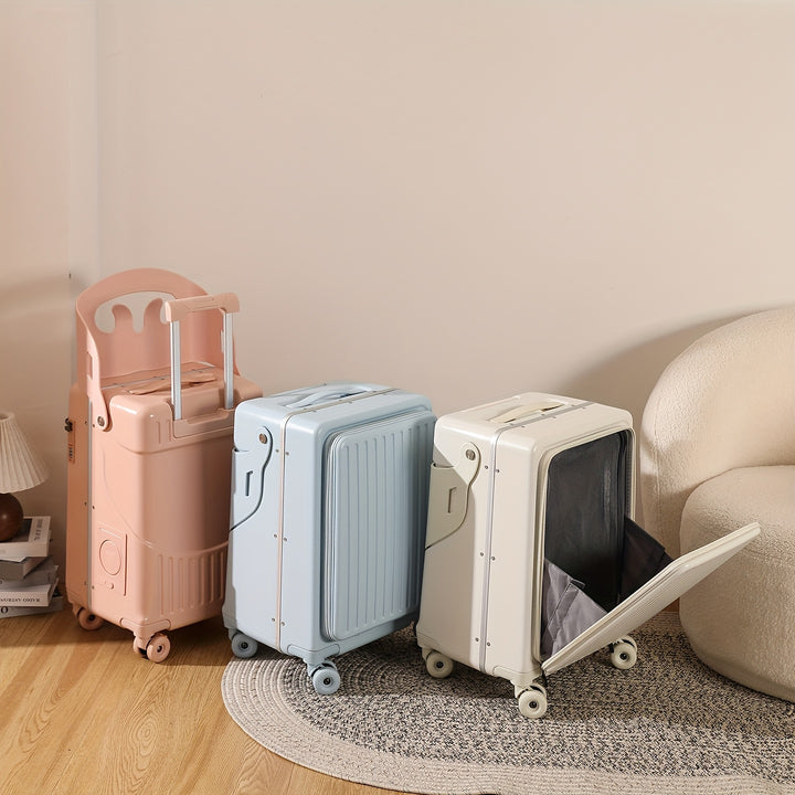 CarryOn Suitcase with BuiltIn Seat-AML101460