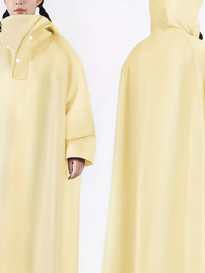 Womens AllSeason Hooded Raincoat-AML101789