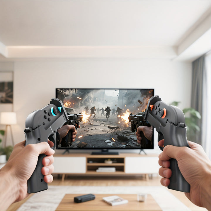 Ps2 Hunting Controller Shooting Game Gun Controller For Switch2 - Left & Right Handle Motion ...