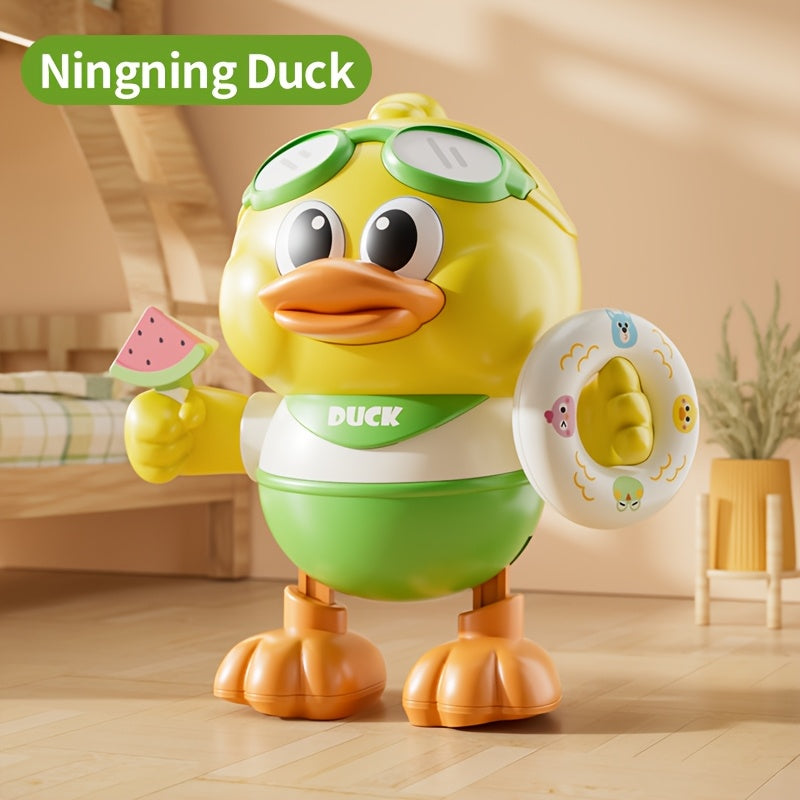 Interactive Dancing Duck Toy - Moving & Shaking Sensory Fidget Toy with ...