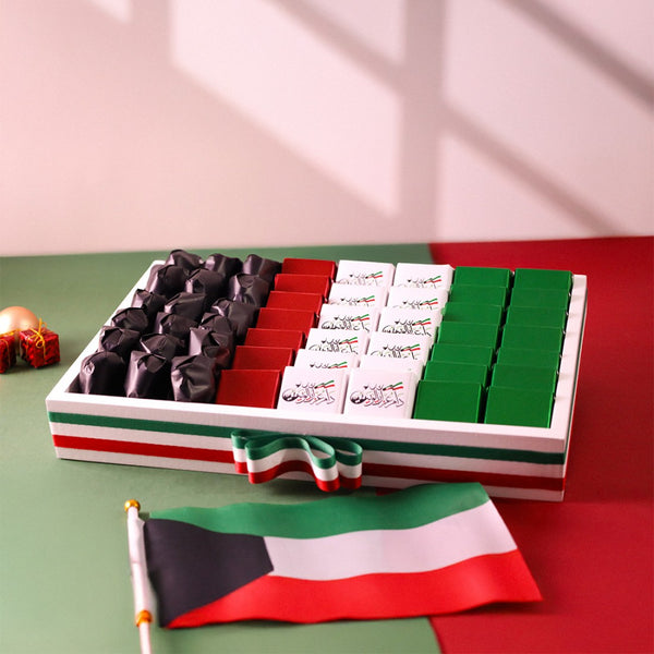 Kuwait Flag Box