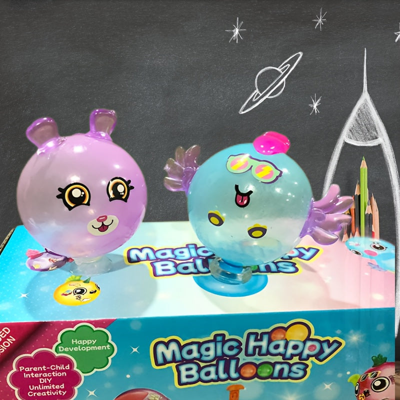 A Magic Pop-Up Toy Set, Making Sticky Balls, Free Shape Matching ...