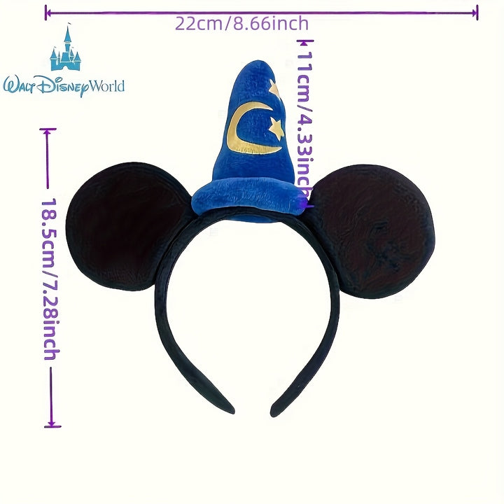 Mickey Magic Hat Starry Night Wizard Headband-AML101666