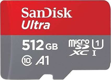 Sandisk Ultra Microsdxc 512Gb 100Mb/S Class 10 Uhs-I