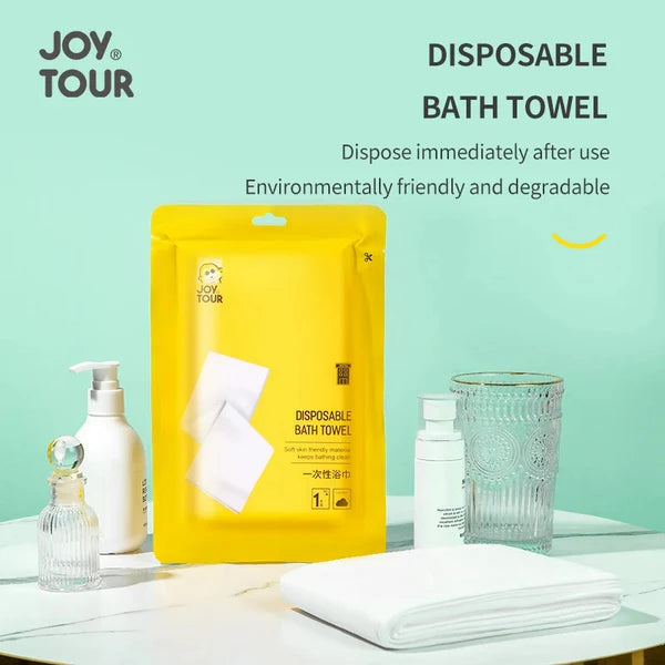 Disposable Bath & Hand Towel Set (Pack of 5) - TJRADAM