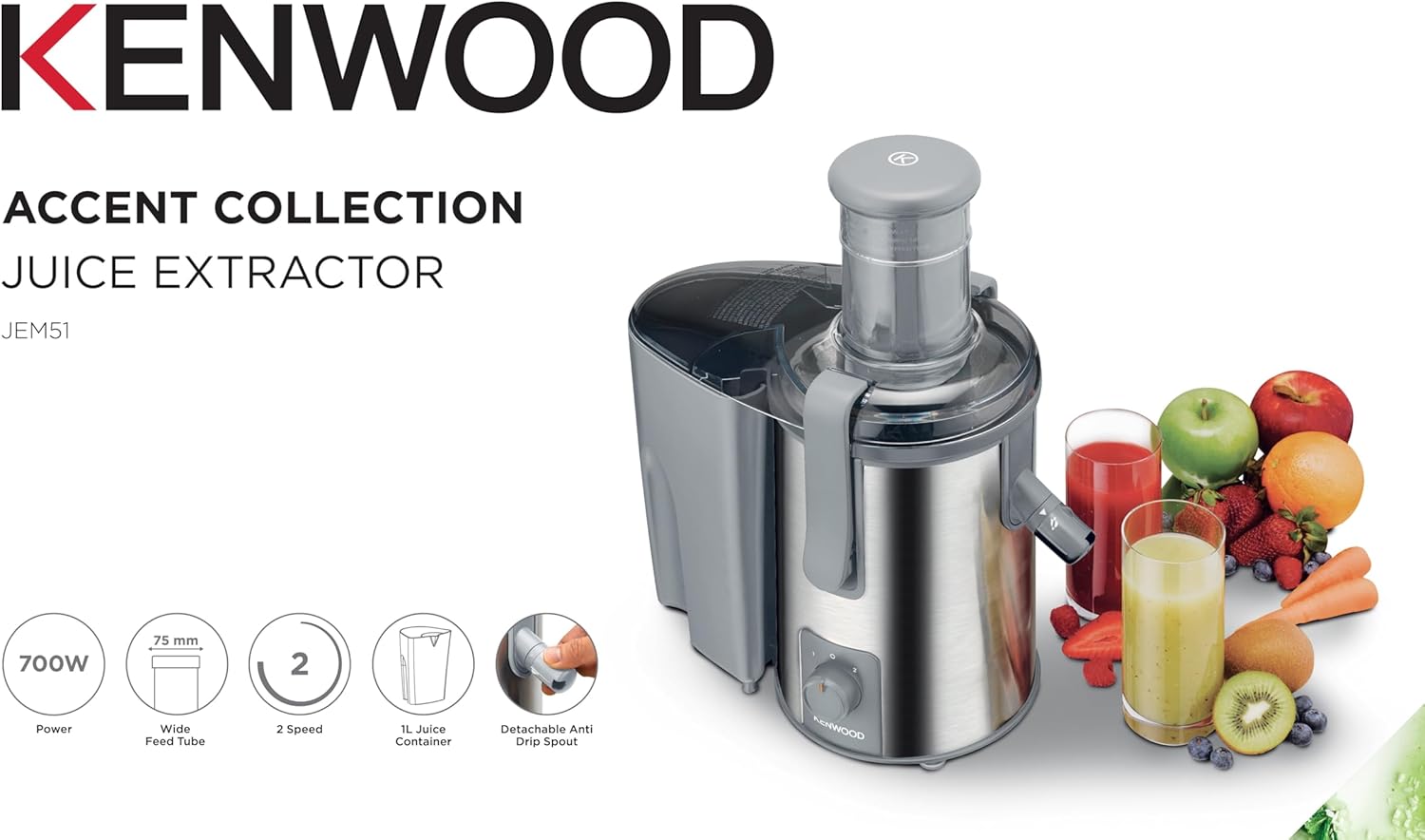 Kenwood continuous juicer new arrivals