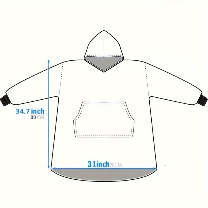 UltraSoft Reversible Velvet Hoodie- HMT00892