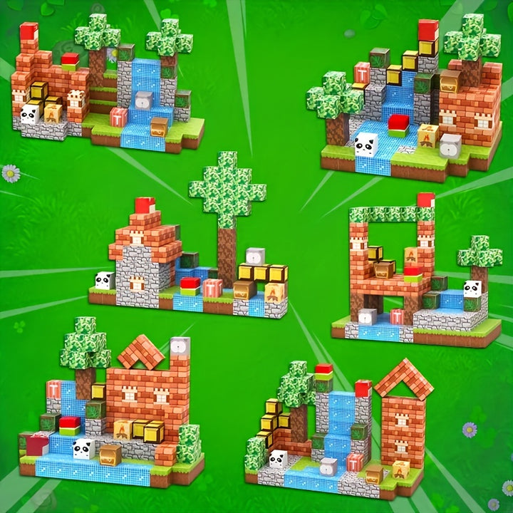 Magnetic Building Blocks Toy Set NJ7737