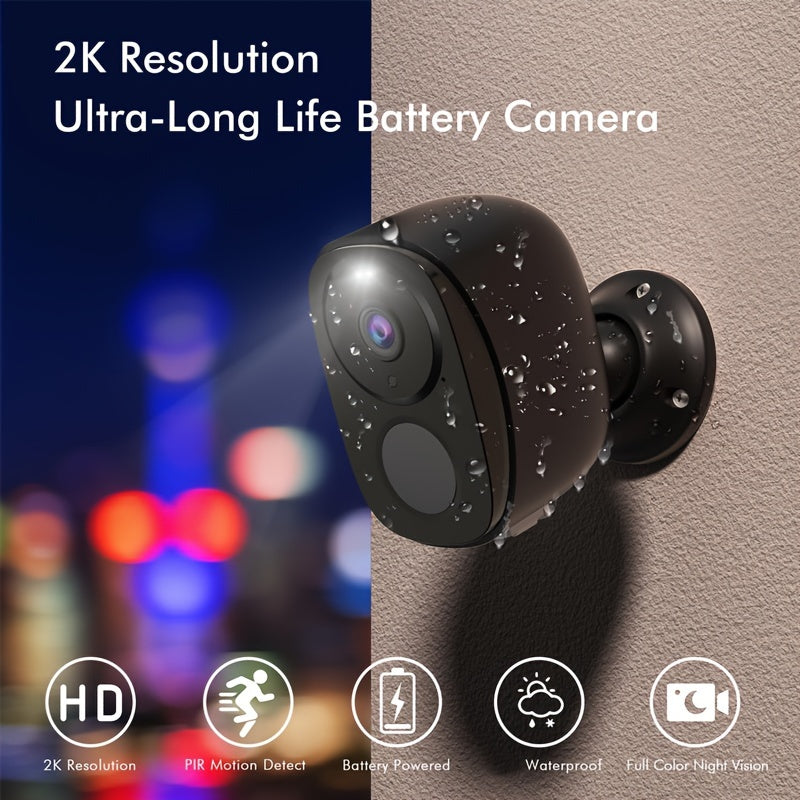 HEIYOUCAM 2K Wireless Solar Security Camera with Night Vision - ZRSO ...