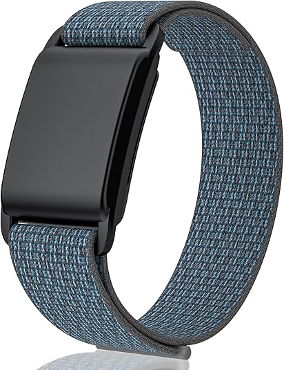 SURUNDO NYLON SPORT BAND COMPATIBLE WITH WHOOP BAND 4.0 WITH BUMPER CASE-GREY