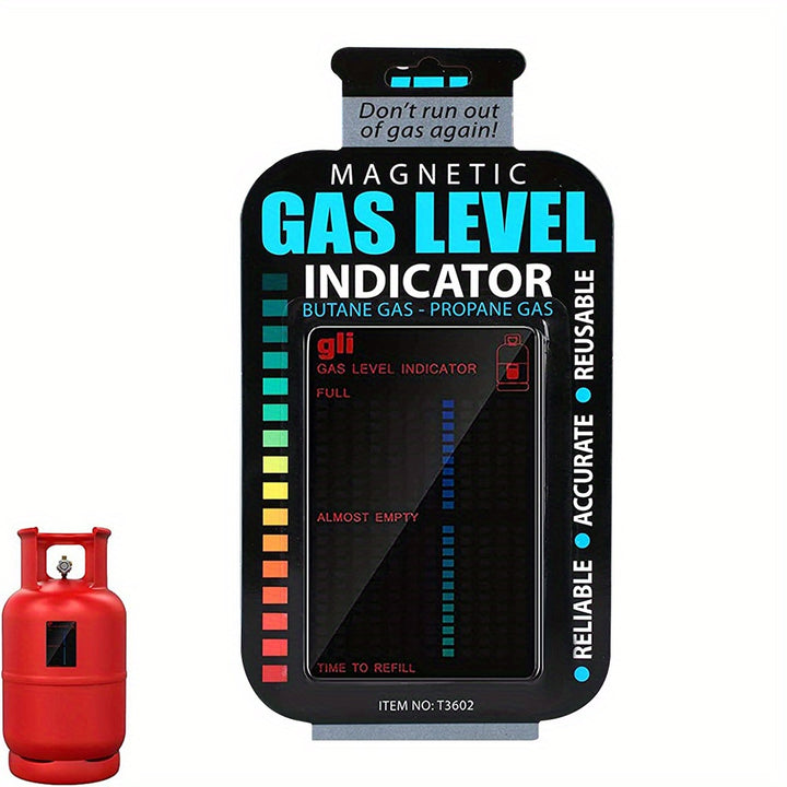 1pc Magnetic Gas Level Indicator, Reusable Propane Level Indicator ...