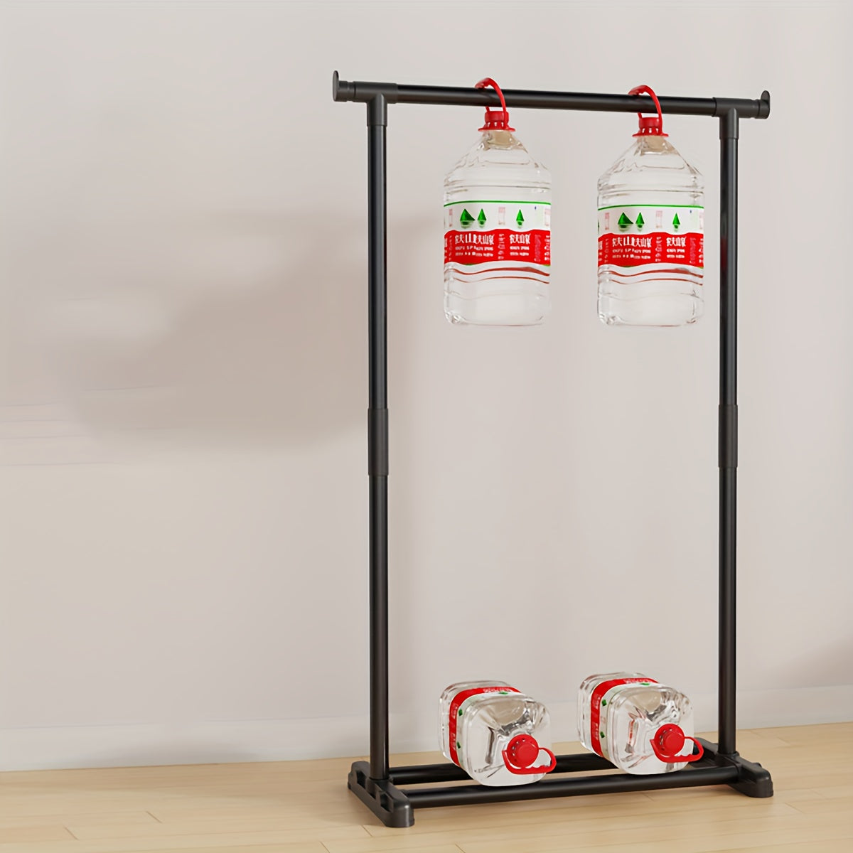 120x60cm Durable Metal & Plastic Space-Saving Clothes Drying Rack with ...
