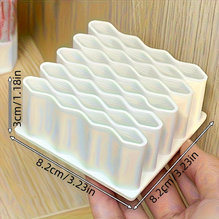 XL 32Item MultiFunctional Wave Desk Organizer-AML1011001