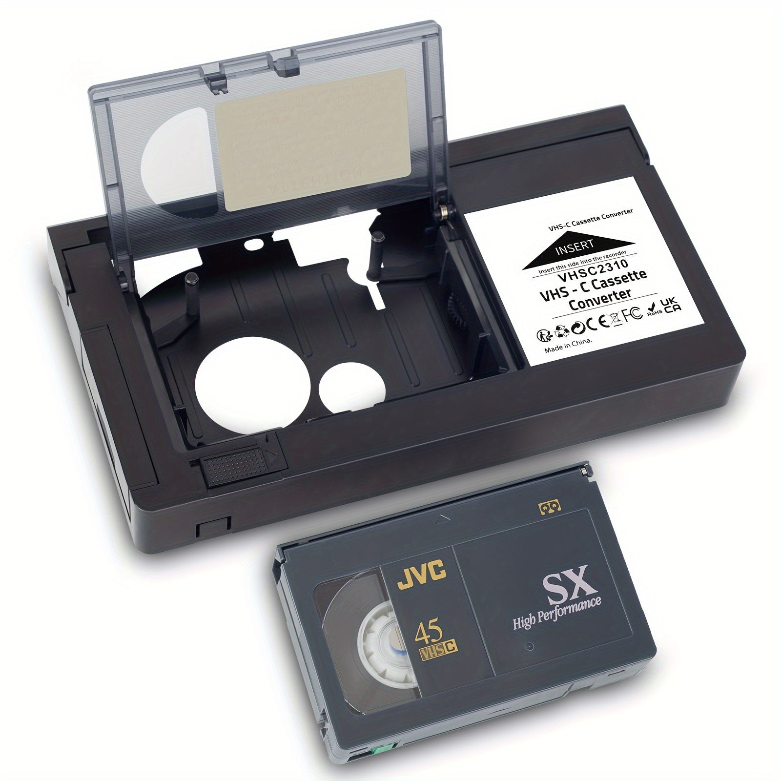 □Panasonic VHS カセット アダプター vw-tca7 cassette adaptor