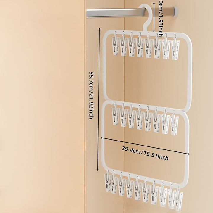 MultiLayered Sock  Underwear Hanger-AML10131
