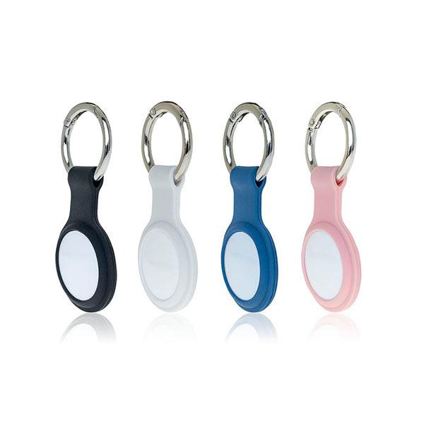 Torrii Bonjelly Silicone Key Ring For Apple Airtag Combo Pack (Black/White/Blue/Pink) - Future Store