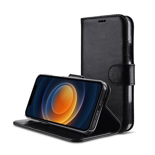 Melkco Wallet Leather Book Case For iPhone 12 Pro Max Black - Future Store