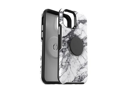 Otterbox Otter+Pop Symmetry Iphone Mini (White Marble)-ALRF