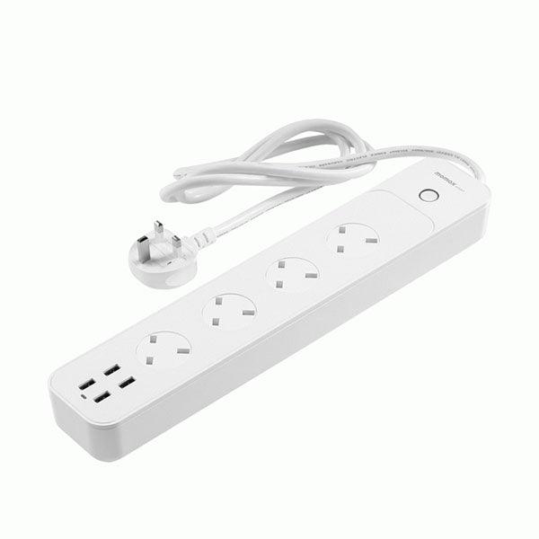 Momax Smart Charge Hub Iot Power Strip White - Future Store