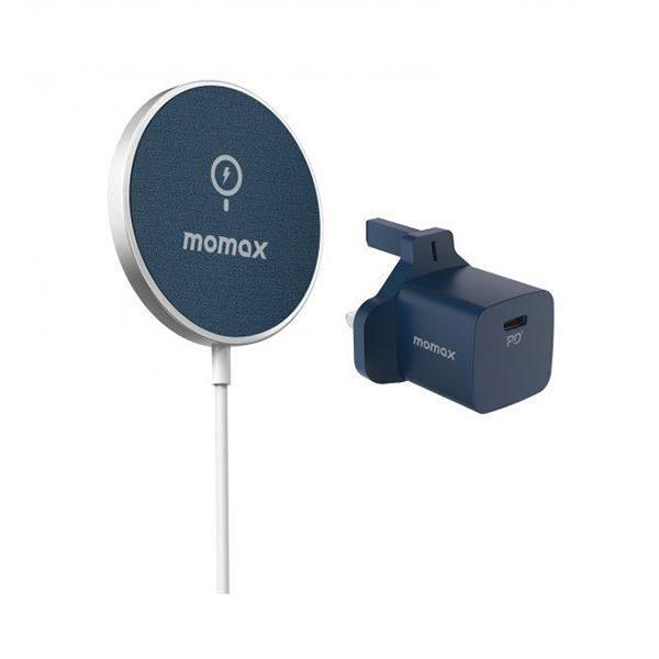 Momax Fast Charger Set - Blue - Future Store