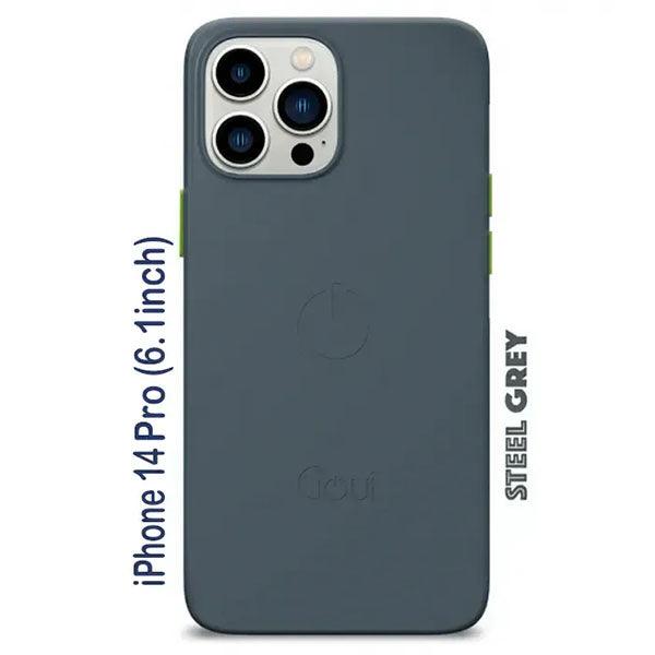 Goui Magnetic Cover For iPhone 14 Pro with Magnetic Bars Steel Grey - Future Store