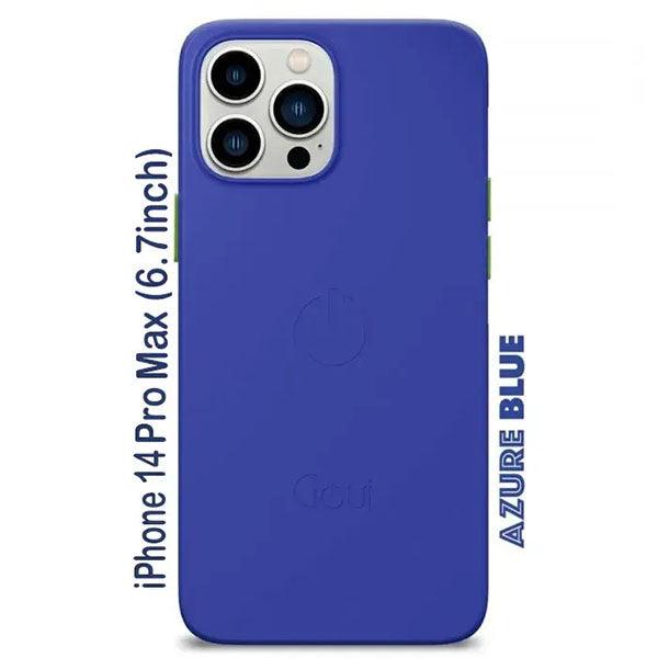 Goui Magnetic Cover For iPhone 14 Pro max with Magnetic Bars Azure blue - Future Store