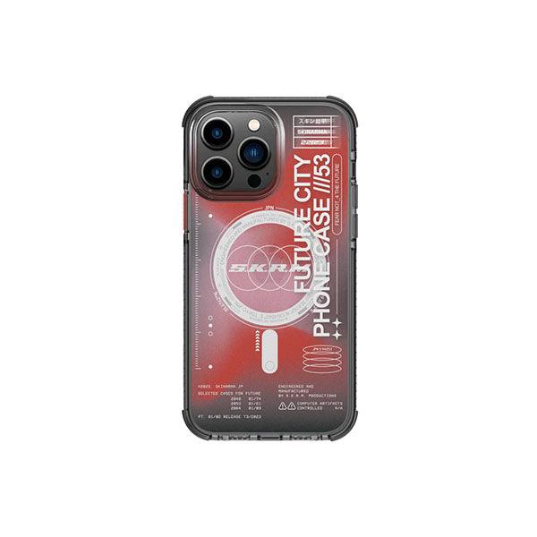 SkinArma iPhone 14 Pro Max Shorai Mag-Charge Case Red - Future Store