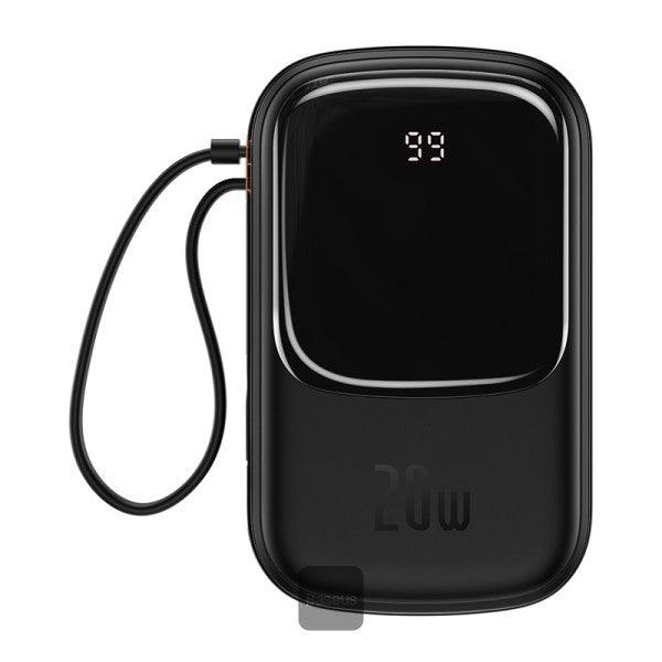 Baseus Qpow Pro Digital Display Fast Charge Power Bank 20000mAh 20W Black - Future Store